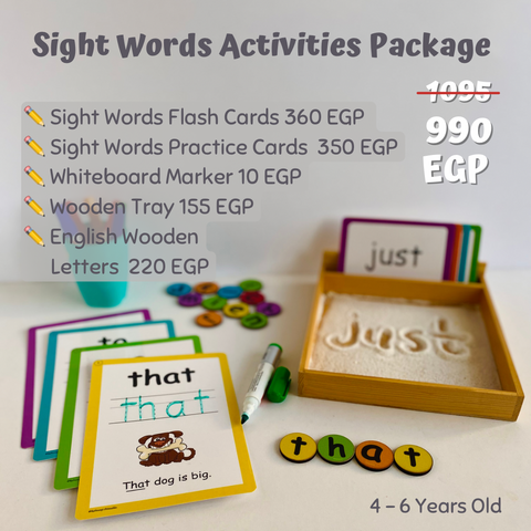 Sight Words Activities Package