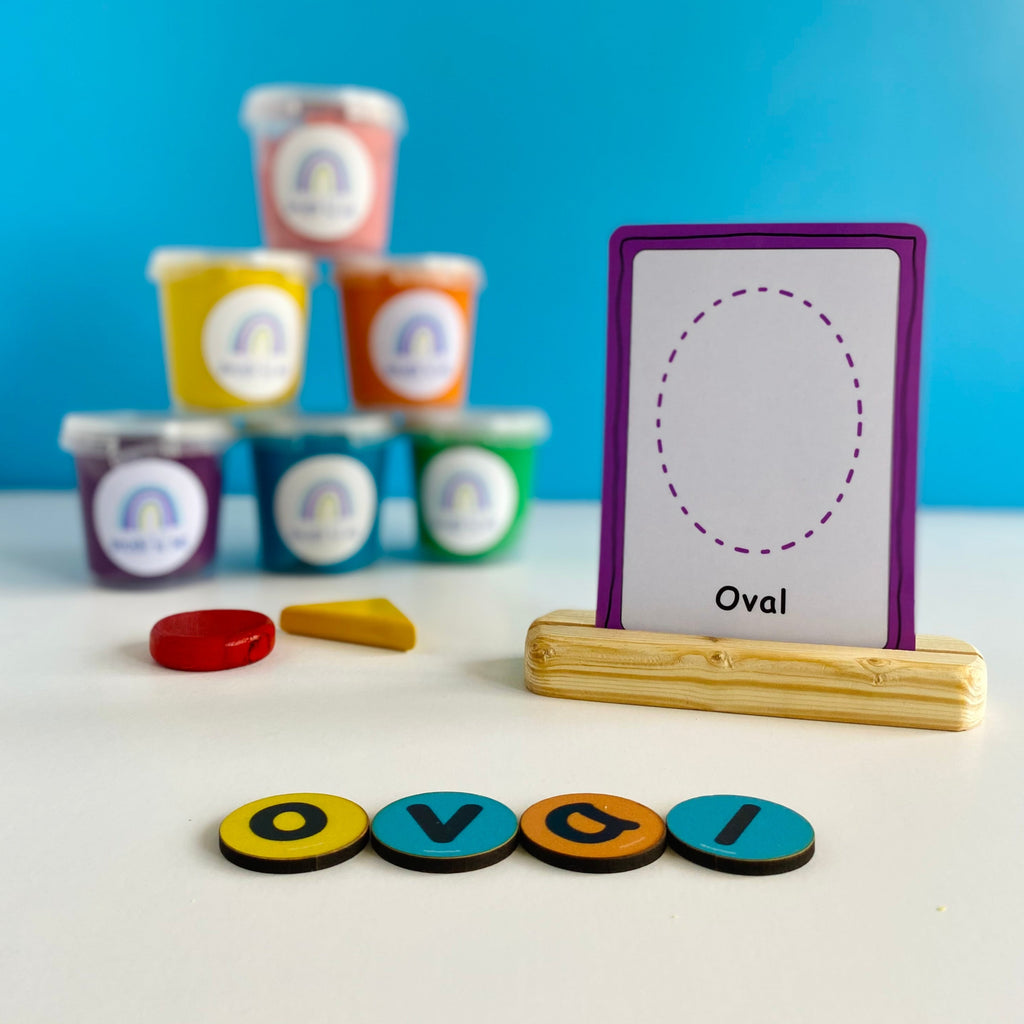 Shape Playdough & Tracing Mats Rahwanjiprintables